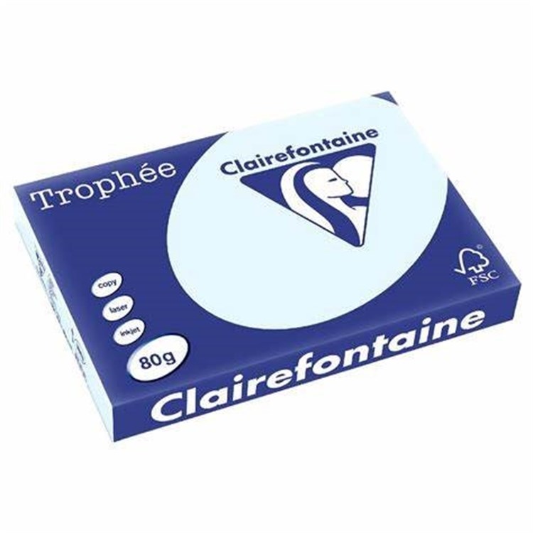Kopiopaperi A4 80g vaaleansininen, Trophee 1971