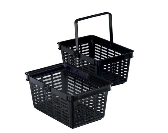 Ostoskori 19 l musta, Durable