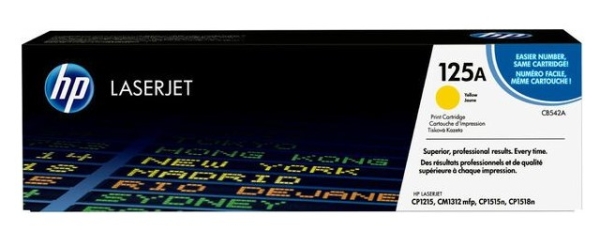 HP Color LJ CP-1215/1515/1518 Keltainen 1 400 s. (CB542A)