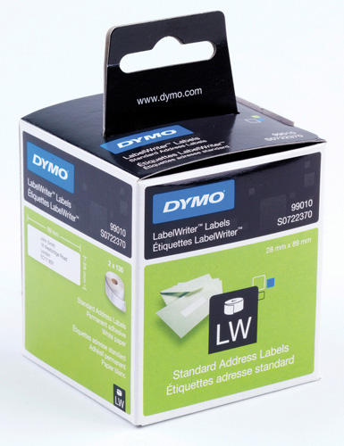 DYMO OSOITETARRA LW 89X28MM 2 RLL (99010/S0722370)