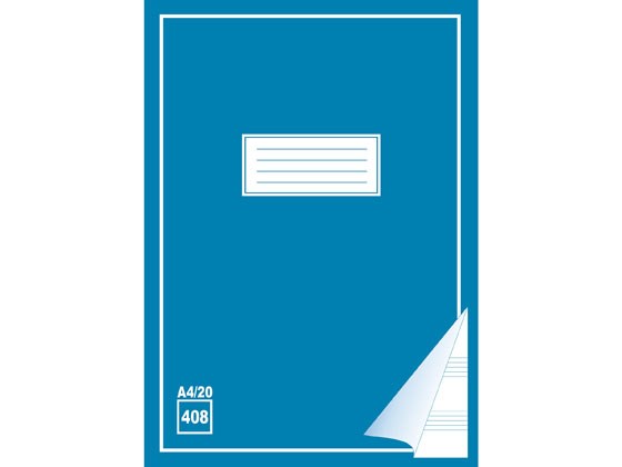Musiikkivihko A4/20 nuottiviivat + ruudut (408)