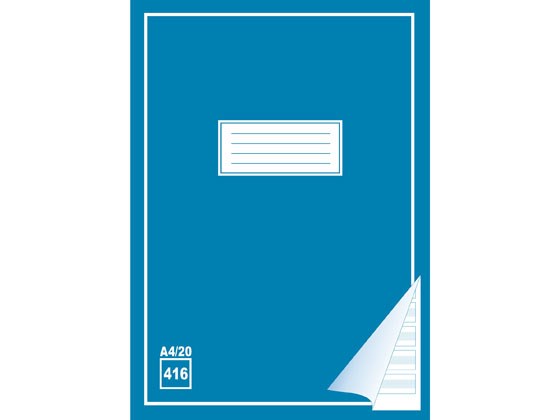 Kirjoitusvihko A4/20 viivoitettu