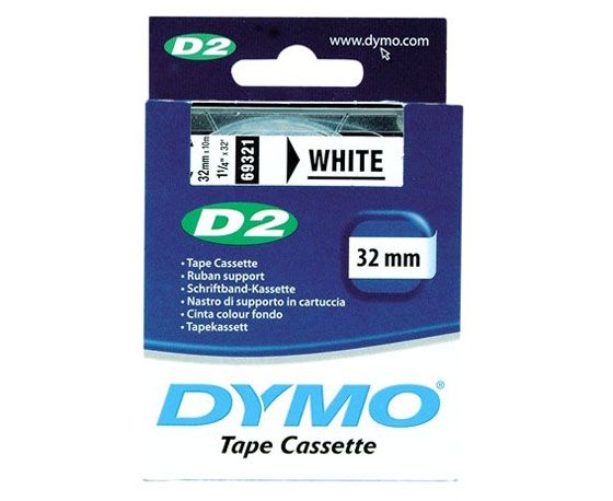 DYMO NAUHAKASETTI D2 32MMX10M VALK 69321 (GE)