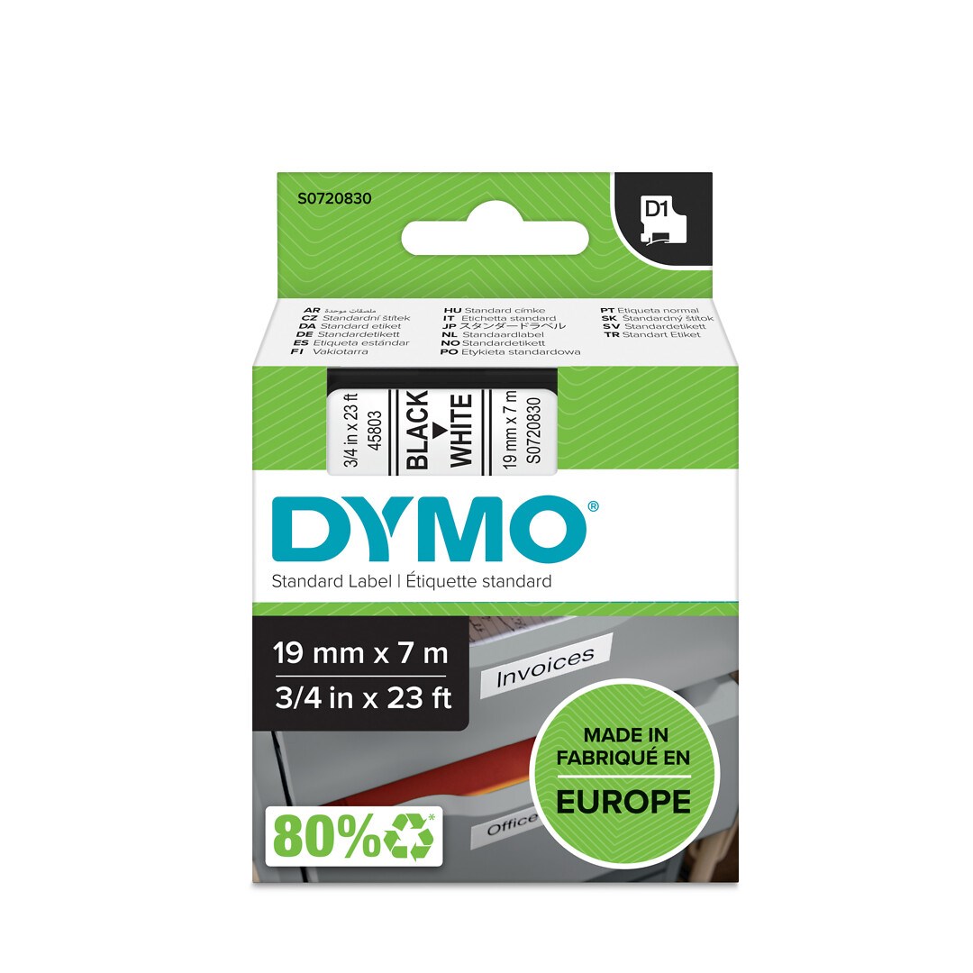 Dymo D1 19MMX7M MUS/VALK (45803/S0720830)