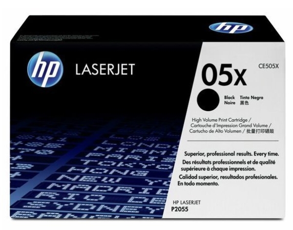 HP LaserJet P2055 musta, 6 500 s. (CE505X)