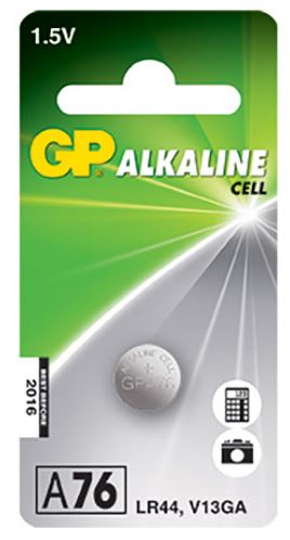 Nappiparisto 1,5V GP 76A C1, LR44/LR1154