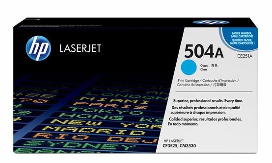 HP Color LaserJet CP3520/3525/CM3530 cyan, 7 000 s. (CE251A)