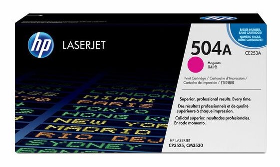 HP Color LaserJet CP3520/3525/CM3530 magenta, 7 000 s. (CE253A)
