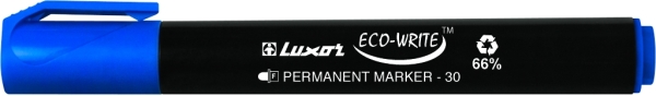 MERKINTÄTUSSI 1-3 MM PYÖREÄ 30 SININEN LUXOR ECO-WRITE