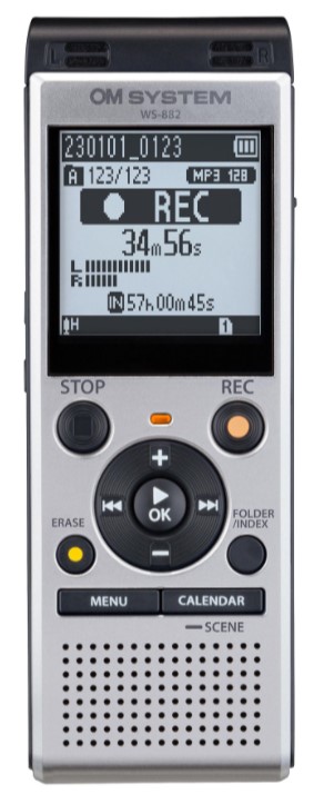 Sanelin Olympus WS-882, stereo, hopea