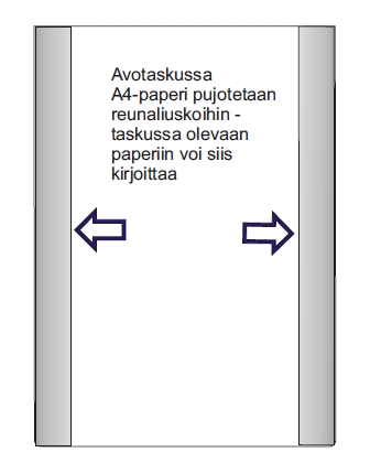 AVOMAGNEETTITASKU A4 220 x 305 mm
