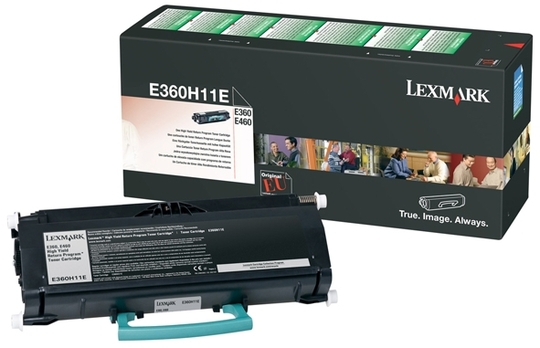 Lexmark E360/460 musta 9 000 s., palautuskasetti (E360H11E)