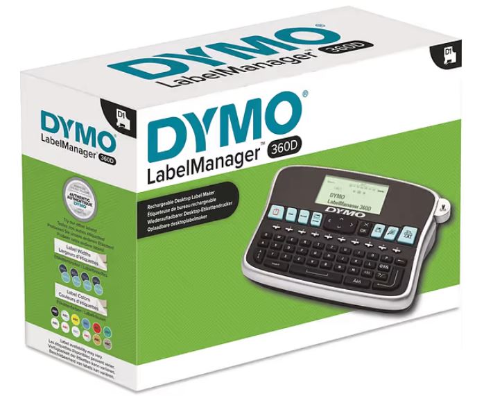 DYMO TARRAKIRJOITIN LABELMANAGER 360D 6-19 MM D1 (S0879480 ) - Image 4