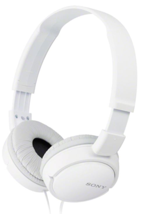 Kuulokkeet Sony MDRZX110W, valkoinen, 3,5 mm