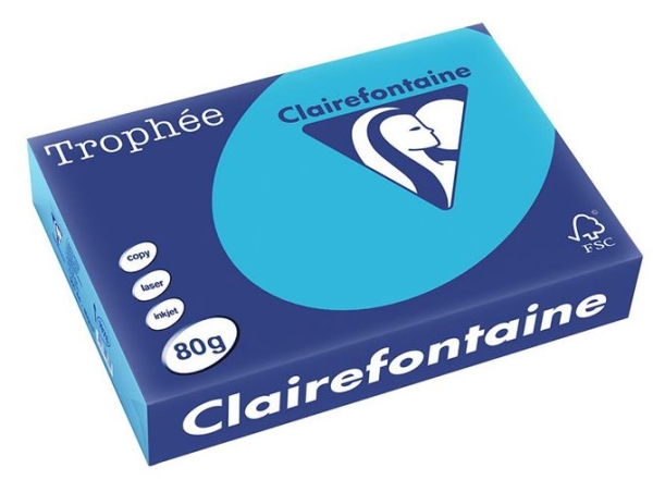 Kopiopaperi A4 80g syvänsininen, Trophee 1976