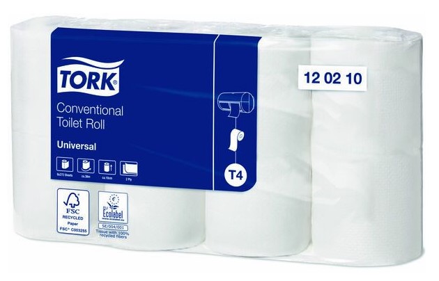 WC-PAPERI TORK UNIVERSAL 64 RLL/SK 120210