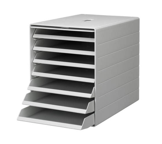 Lomakelaatikosto Ideabox Plus, harmaa, 7-osainen