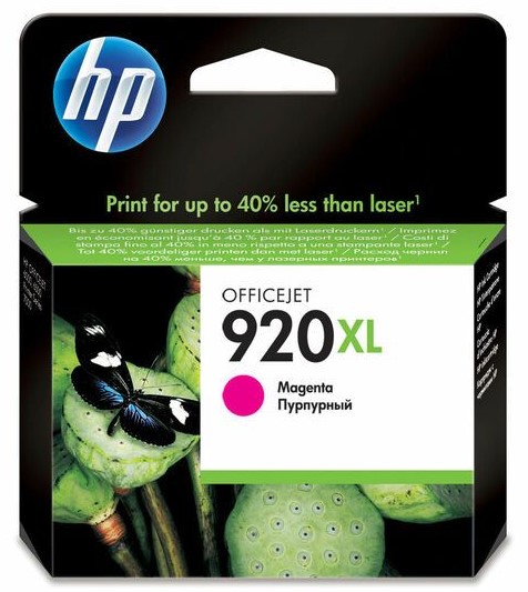 HP No 920XL MAGENTA SUURTUOTTOMUSTEPATRUUNA