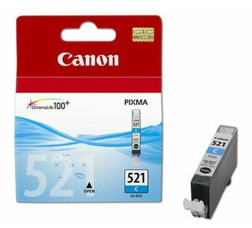 Canon CLI-521C Cyan mustepatruuna