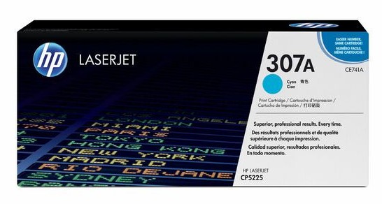 Värilaserkasetti HP CLJ 307A CP5225 cyan