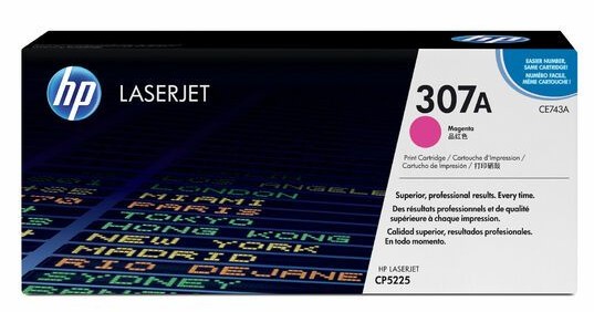 Värilaserkasetti HP CLJ 307A CP5225 magenta