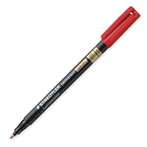 MERKINTÄTUSSI 0,6 MM F SPRIILIUKOINEN PUNAINEN SPECIAL 319 F-2 STAEDTLER (GE)
