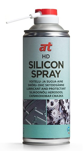 Voitelu- ja suoja-aine Silicon spray AT HD 400ml