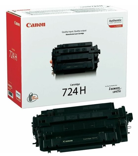 Laserkasetti Canon CRG-724H musta