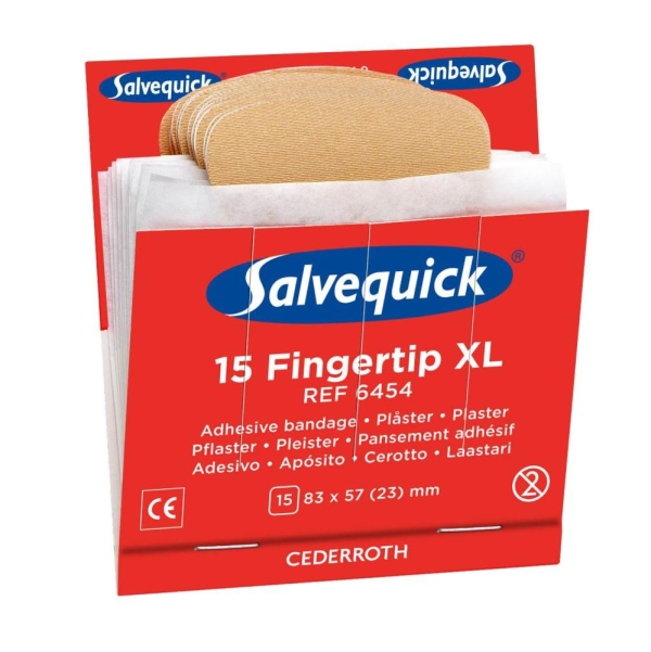 SALVEQUICK SORMENPÄÄLAASTARI 6×15 kpl 6454