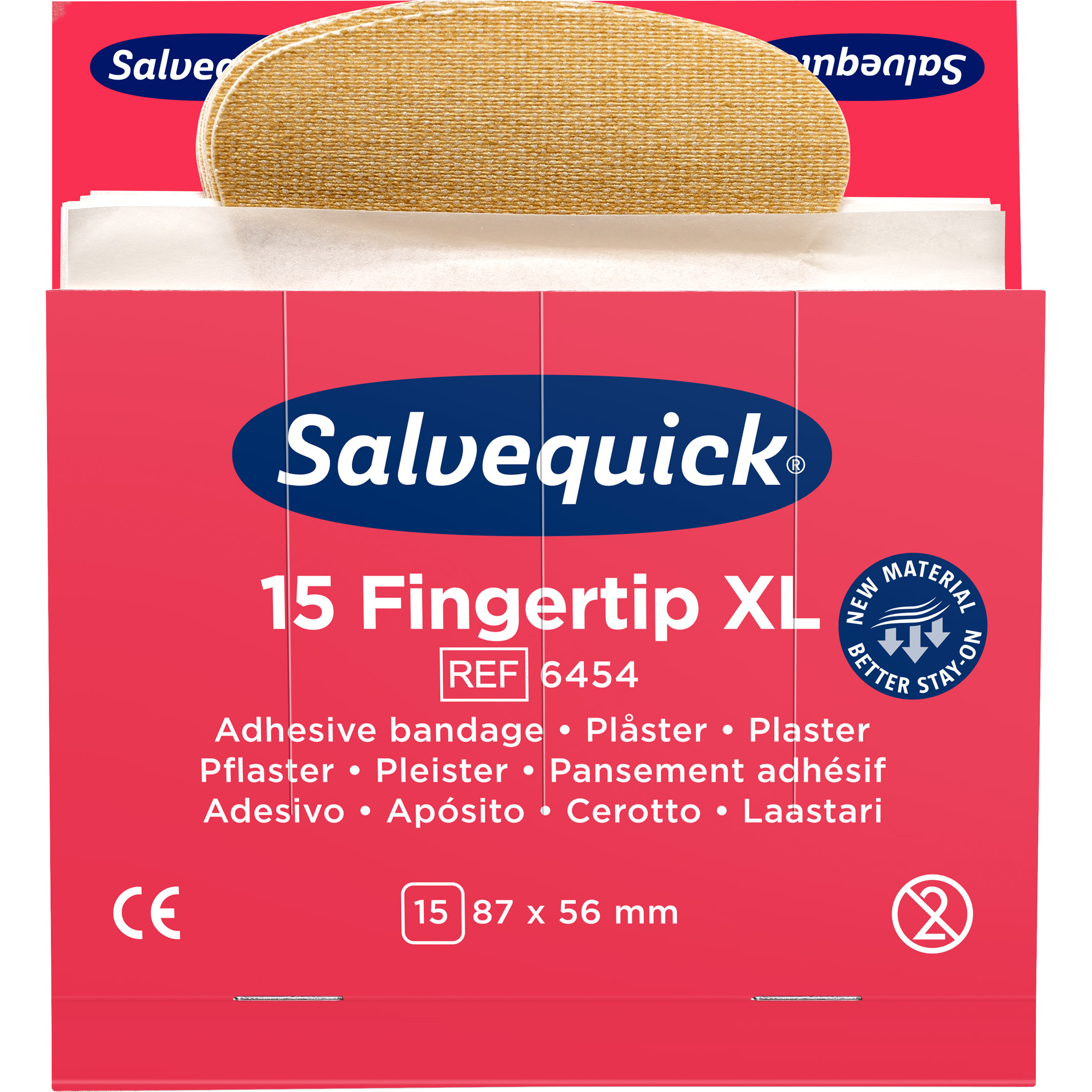 SALVEQUICK SORMENPÄÄLAASTARI 6x15 kpl 6454 - Image 2