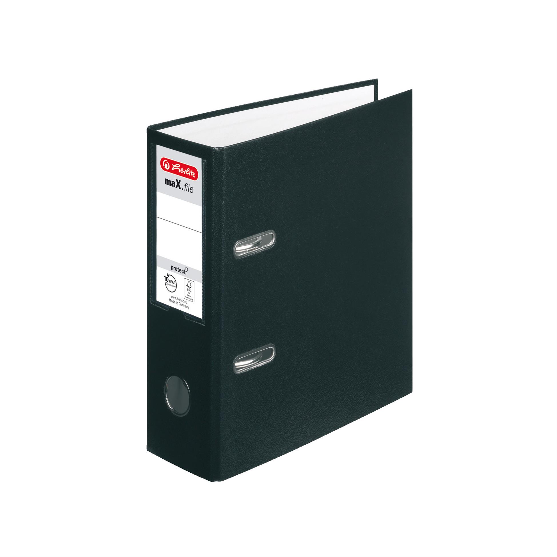 MAPPI A5 7,5 CM PP PROTECT MUSTA HERLITZ