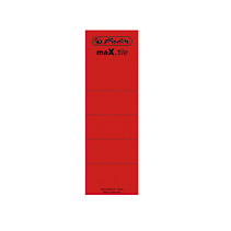 MAPPIETIKETTI TARRA 10 KPL 60×190 PUNAINEN (8CM) (GE)