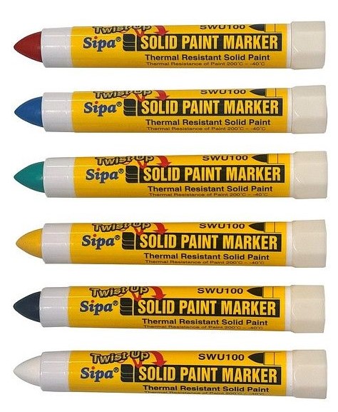 Maalikynä sininen Sipa Solid Paint Marker - Image 2