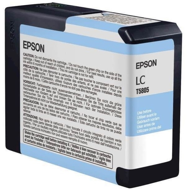 Epson St Pro 3800/3880 vaalea cyan 80ml