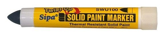 Maalikynä musta Sipa Solid Paint Marker