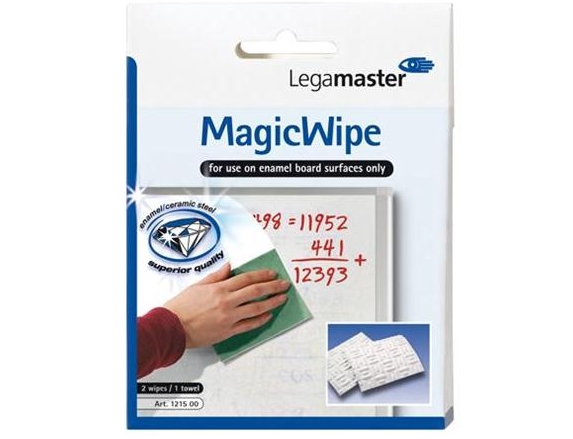 VALKOTAULUN PUHDISTUSPYYHE MAGIC WIPE LEGAMASTER 2 KPL