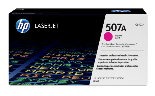 HP CLJ M551dn/n/xh magenta värikasetti 507A