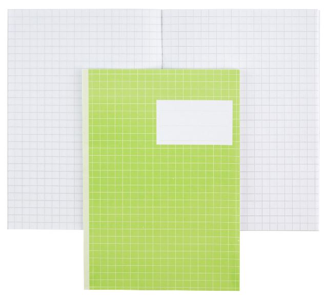 KOULUVIHKO A5/20 7x7mm ruudutettu lime (04303)