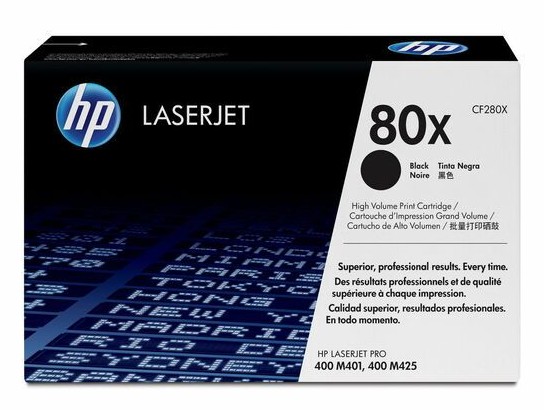HP 80X LJ M401/M425 musta värikasetti