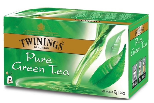 Tee Twinings Pure Green pussi/25 kpl ltk