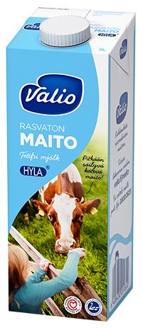 RASVATON MAITO 10x1L UHT HYLA VALIO