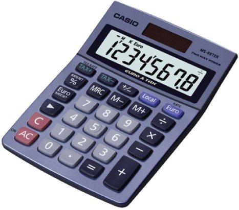Pöytälaskin Casio MS-88EM