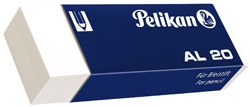 PYYHEKUMI AL 20 65X21X12 MM VALKOINEN PELIKAN