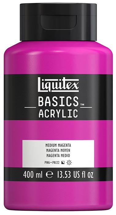 AKRYYLIVÄRI LX 400ml ruusunpunainen