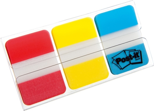 3M Post-it teippimerkki Strong 686-RYB 25mm, 3×22 merkkiä