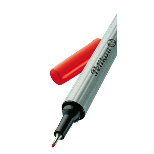 KUITUKÄRKIKYNÄ 0,4 MM PUNAINEN PELIKAN
