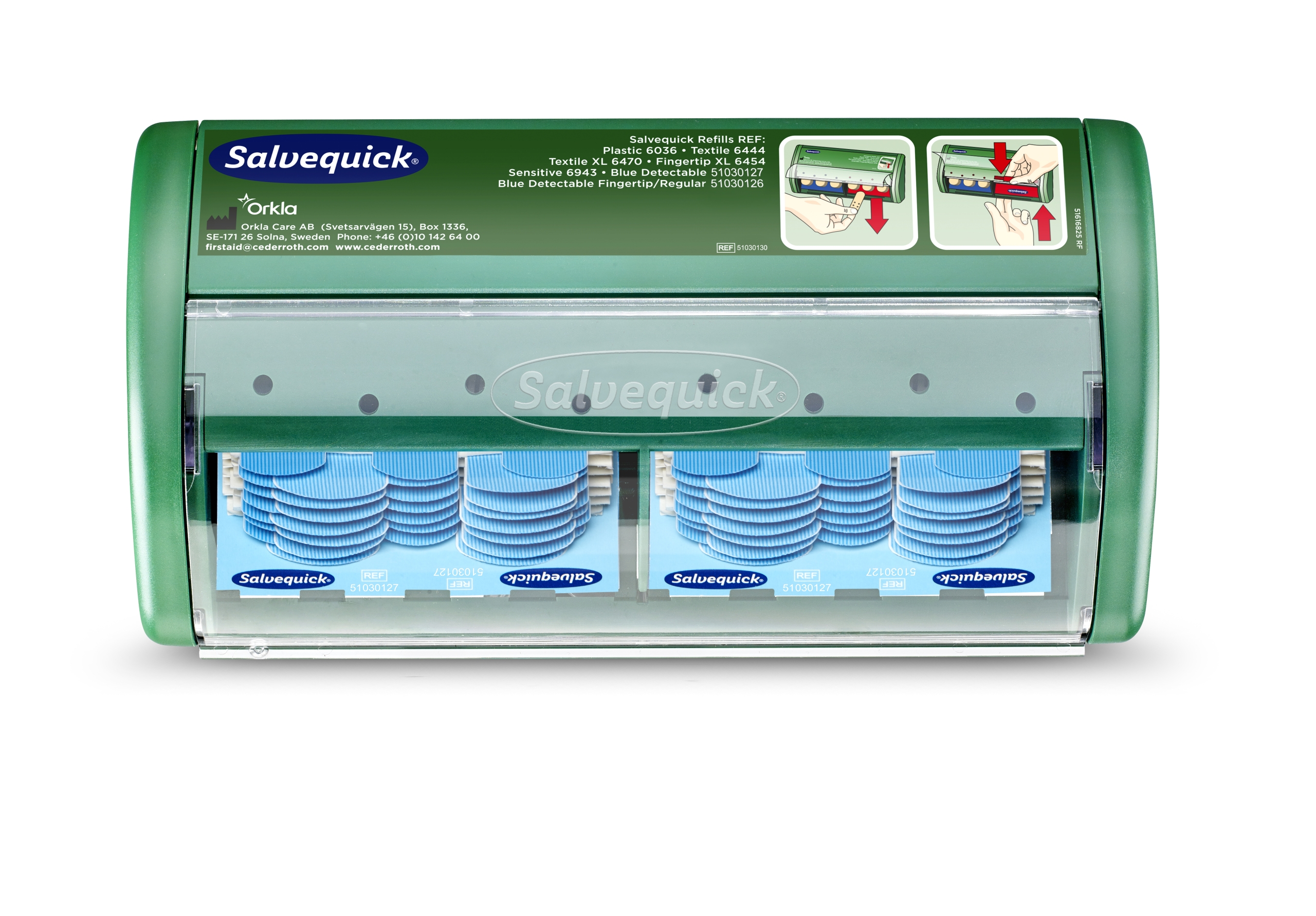 SALVEQUICK LAASTARIAUTOMAATTI SININEN TÄYTETTY 51030130 - Image 2