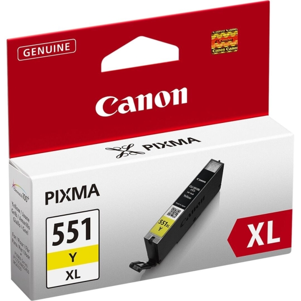 Canon Mustepatruuna CLI-551XL 11 ml yellow