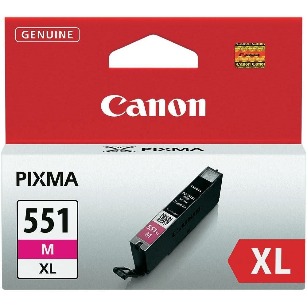 Canon Mustepatruuna CLI-551XL 11 ml magenta