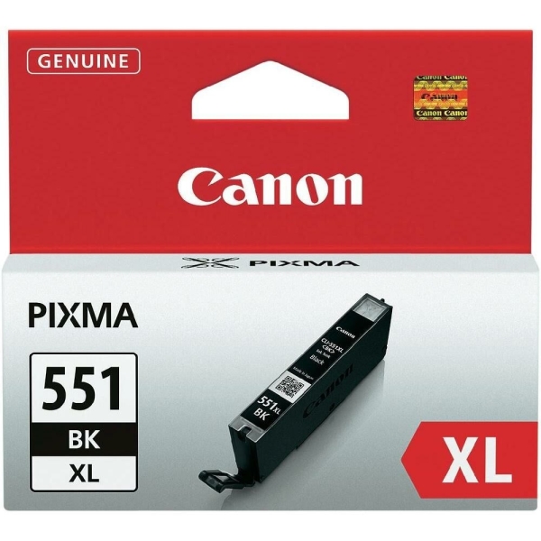 Canon CLI-551XL 11 ml black mustepatruuna